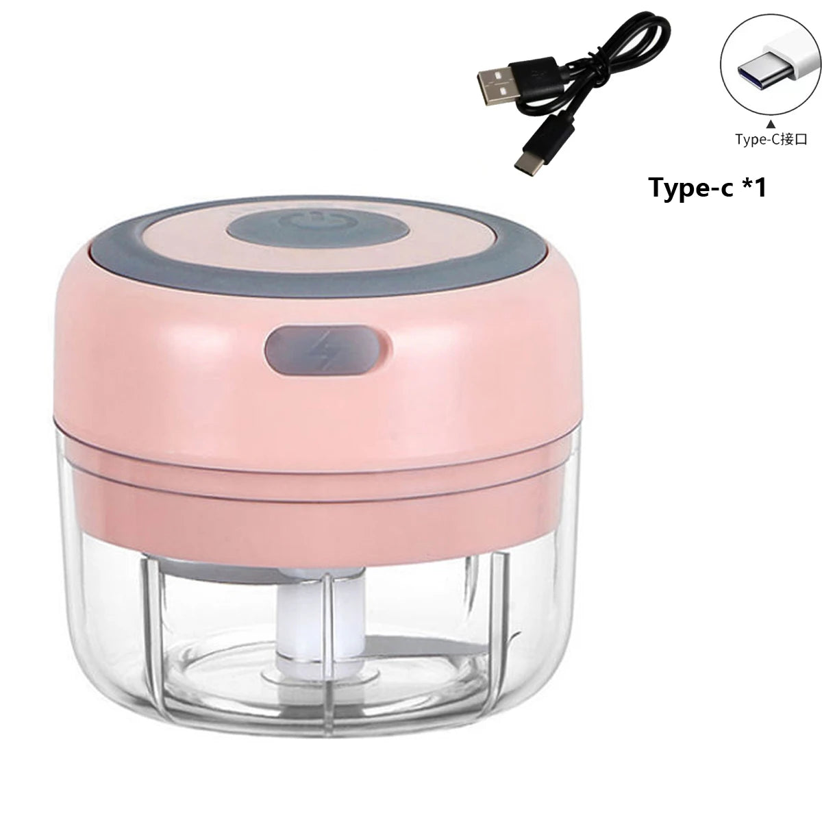 Electric Mini Garlic Press Chopper