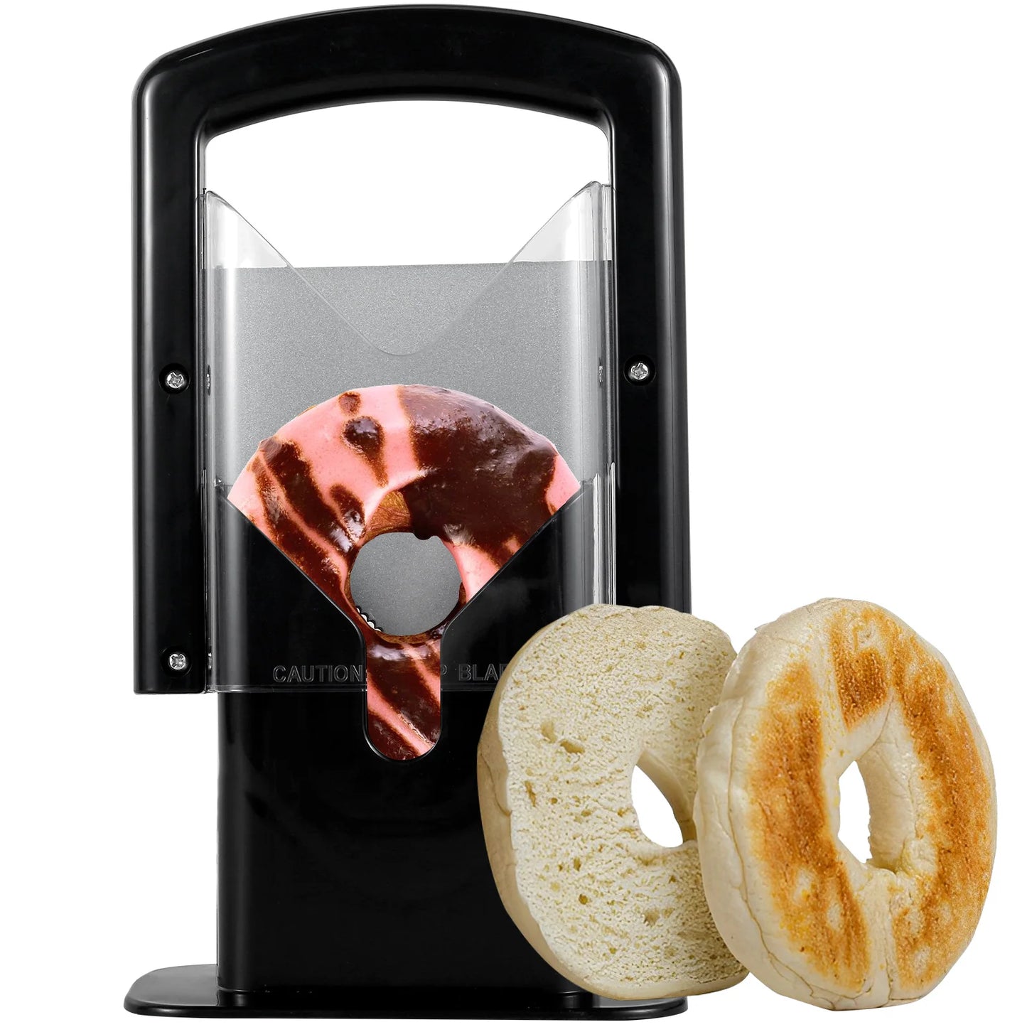 Bagel Slicer com Alça de Segurança