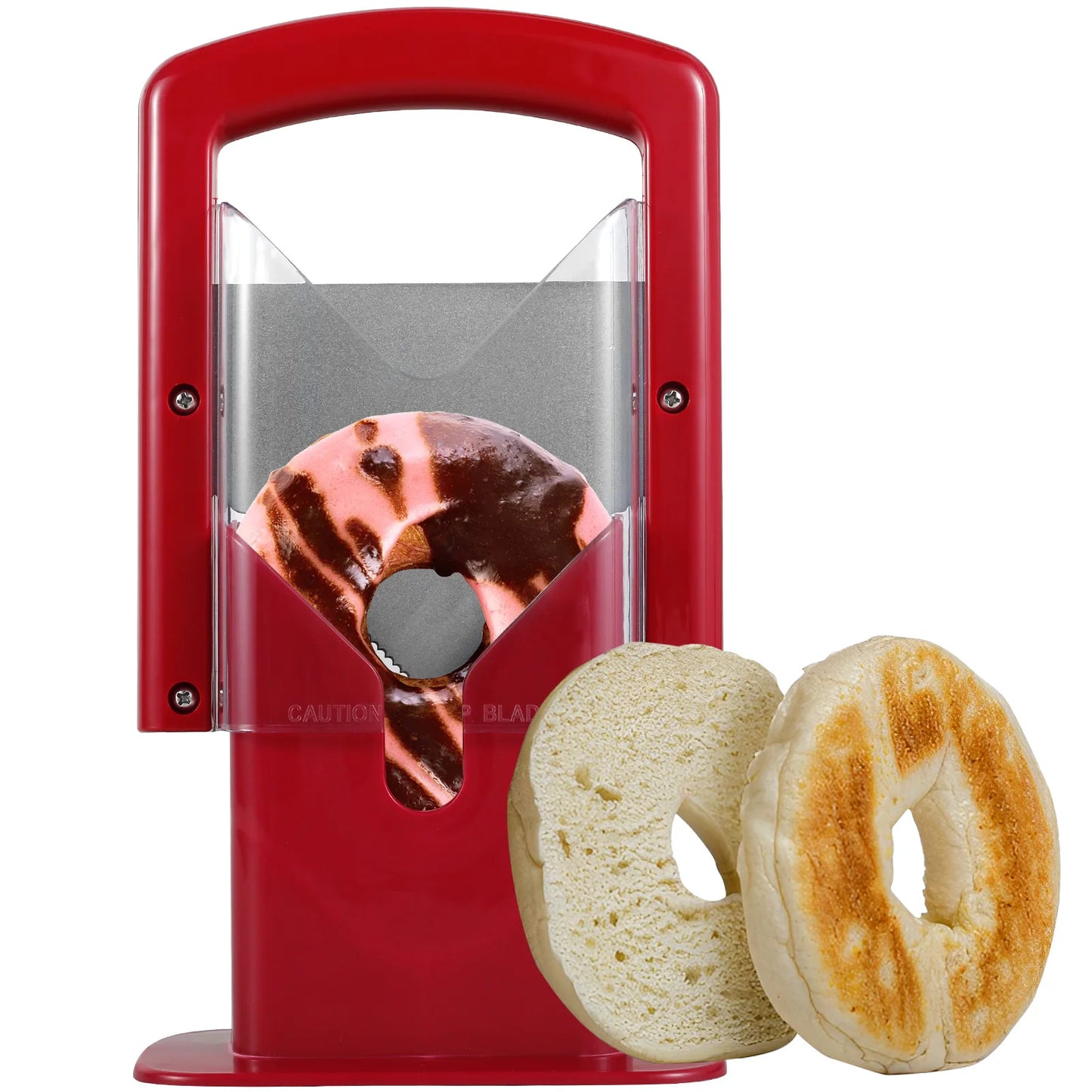 Bagel Slicer com Alça de Segurança